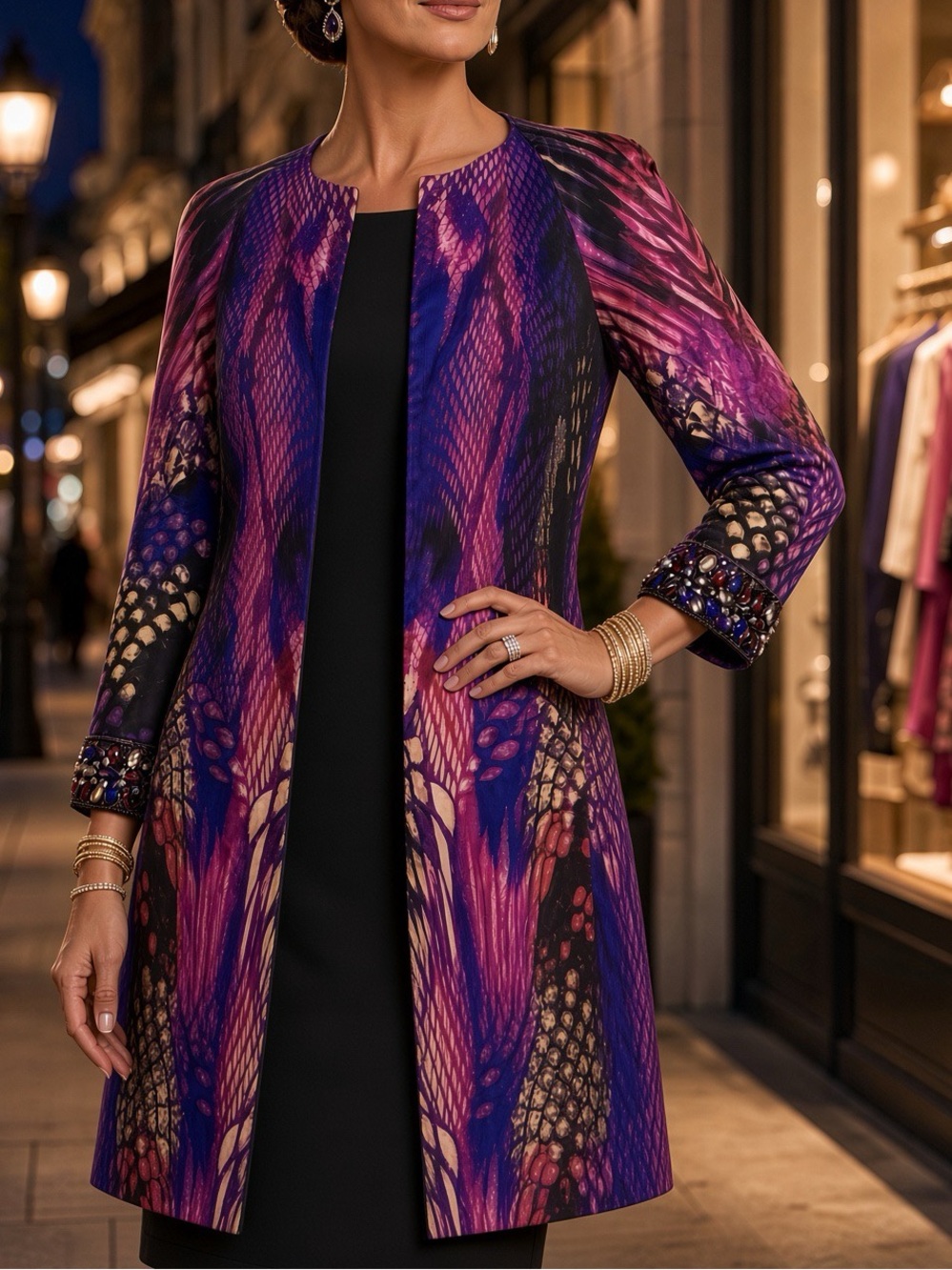 NWT Boston Proper -EMBELLISHED jacket